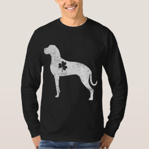 Camiseta El gran perro de Dane Shamrock adoraba la fiesta d