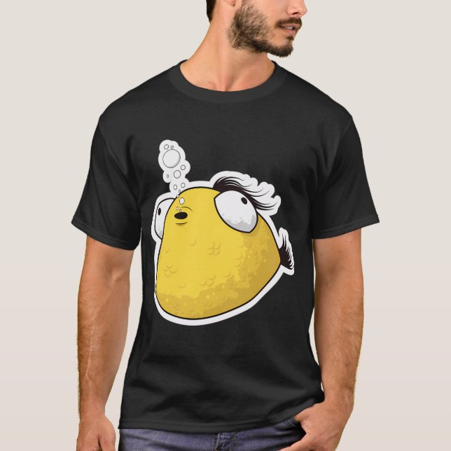 Camiseta El Gran Pez Dorado (Anverso)