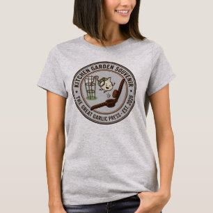 Camiseta El Gran Prensa de Ajo Jardín de Cocina Souvernir