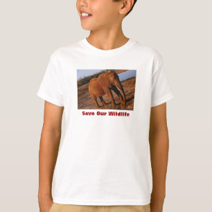 Camiseta El gran rojo salva nuestra vida salvaje