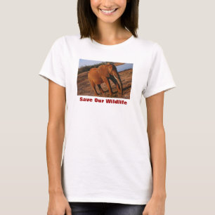 Camiseta El gran rojo salva nuestra vida salvaje