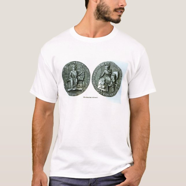 Camiseta El gran sello de Edward I (Anverso)