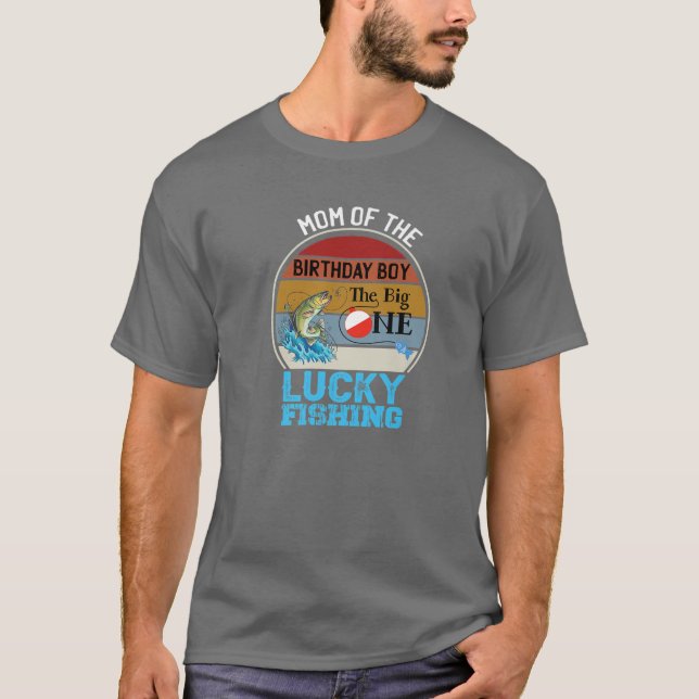 Camiseta El Gran Tema De Un Cumpleaños Pesca A La Madre Del (Anverso)