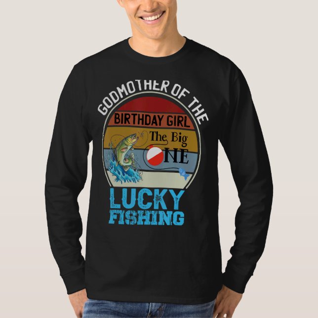 Camiseta El Gran Tema De Un Cumpleaños Pesca Madrina De Bir (Anverso)