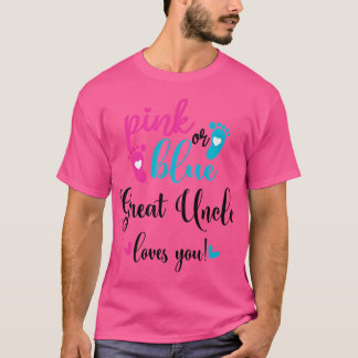 Camiseta El Gran Tío Rosa O Azul Te Ama La Revelación De Gé