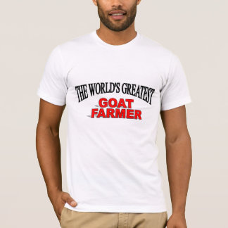 Camiseta El granjero más grande de la cabra del mundo