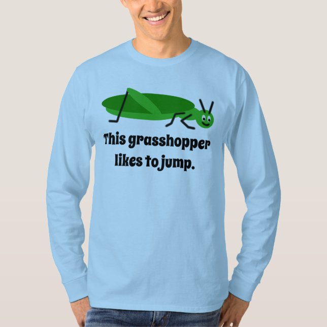 Camiseta El Grasshopper Verde (Anverso)