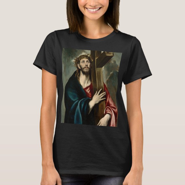 Camiseta El Greco - Cristo llevando la cruz (Anverso)