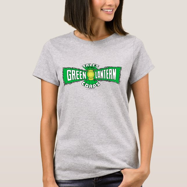 Camiseta El Green Lantern Corps - Logo Verde (Anverso)
