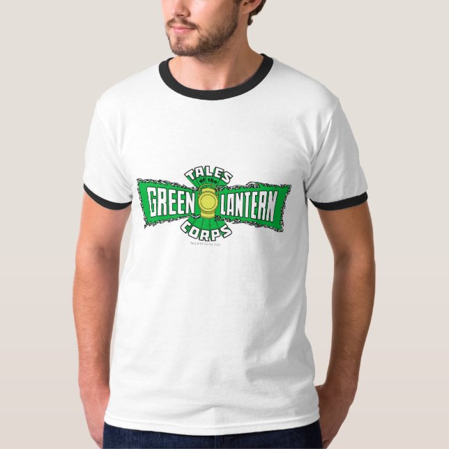 Camiseta El Green Lantern Corps - Logo Verde (Anverso)