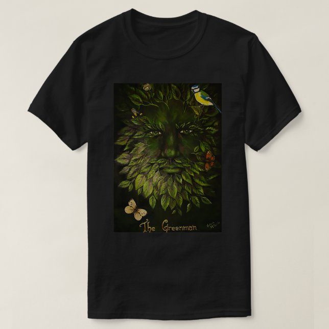 Camiseta El Greenman Classic TShirt (Diseño del anverso)
