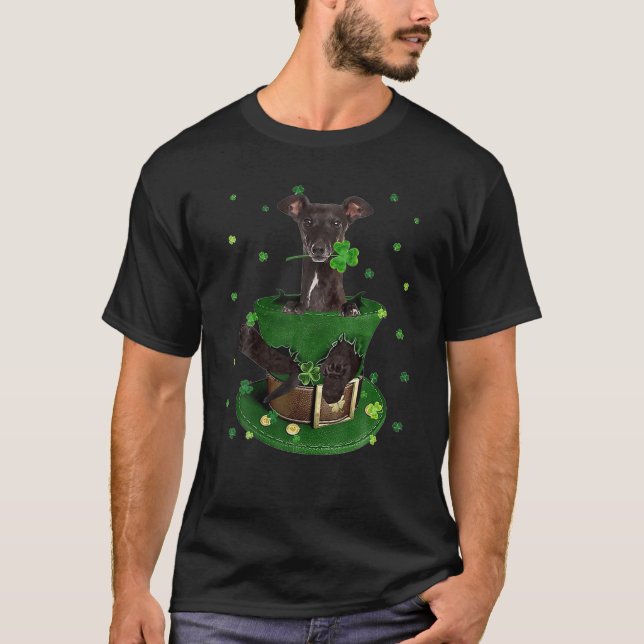 Camiseta El griego italiano Chamrock Gorra Clovers St Patri (Anverso)
