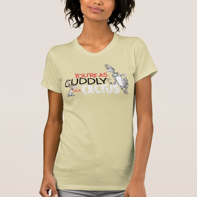 Camiseta El Grinch | Eres tan adorable como un cactus (Anverso)