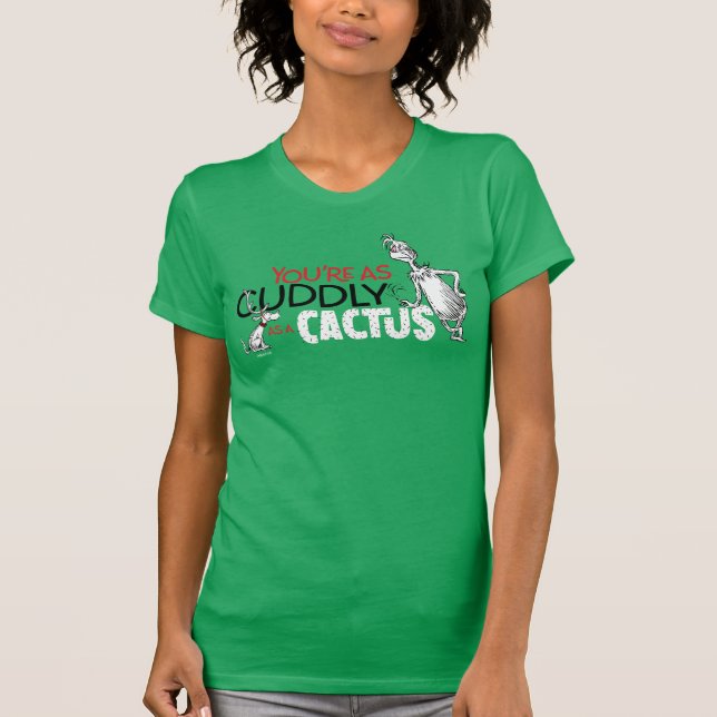 Camiseta El Grinch | Eres tan astuto como una cita de Cactu (Anverso)