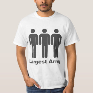 Camiseta El gris más grande del ejército
