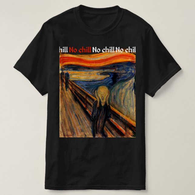 Camiseta el grito (Diseño del anverso)