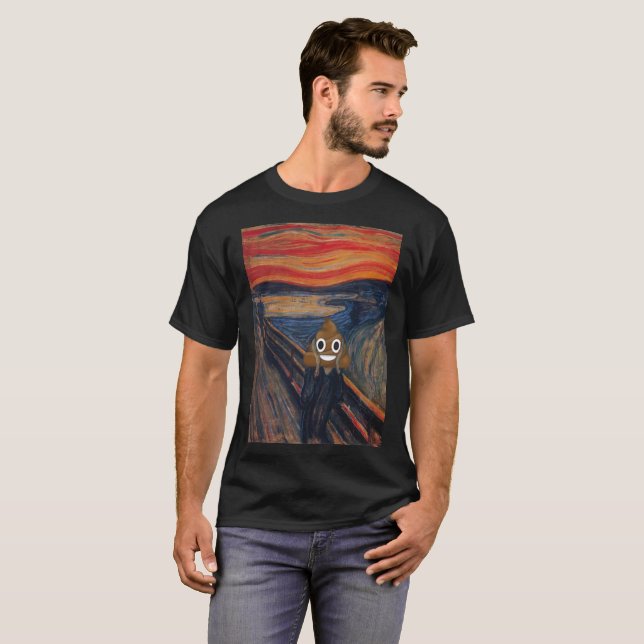 Camiseta El grito con impulso feliz (Anverso completo)