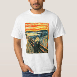 Camiseta El grito de Edvard Munch
