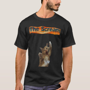 Camiseta El Grito de Hombre Gato Parodia