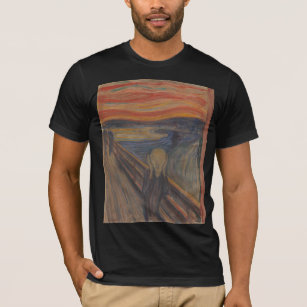 Camiseta El grito de horror de Edvard Munch 1893