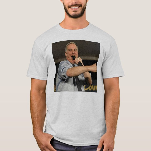 Camiseta El grito de Howard Dean (Anverso)