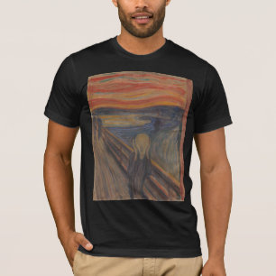 Camiseta El grito de la naturaleza por Edvard Munch 1893