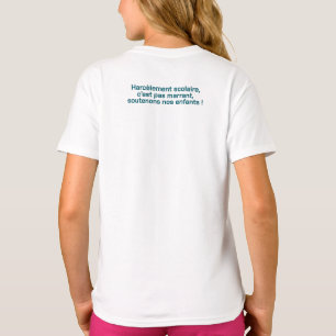 Camiseta El grito de los agneaux: detengan el harcèlement s