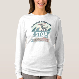 Camiseta El grito de los agneaux le Harcèlement scolaire
