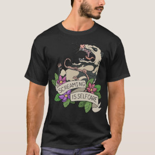 Camiseta El grito de Possum es un miedo