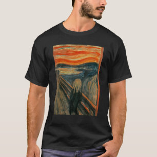 Camiseta El grito del arte munch del expresionismo Edvard