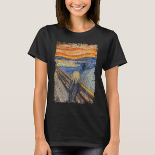 Camiseta El Grito Del Artista Edvard Munch Cuadro Famoso