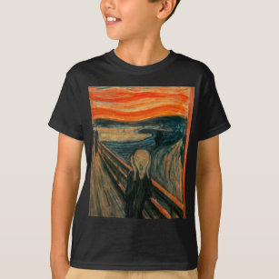 Camiseta El grito (Edvard Munch)