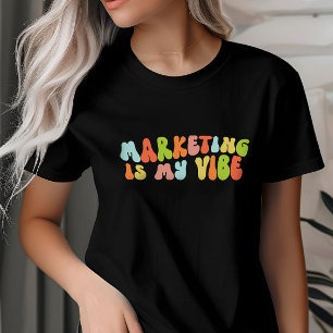 Camiseta El Groovy Retro Marketing Es Mi Opinión, Comunicac