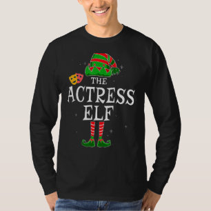 Camiseta El grupo de actriz Elf que coincide con los Navida