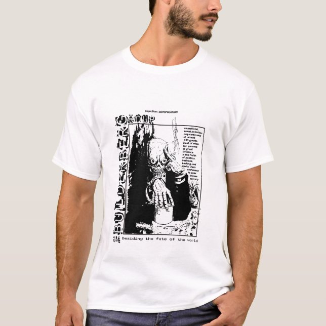 CAMISETA EL GRUPO DE BUILDERBERG (Anverso)