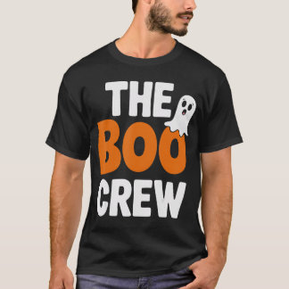 Camiseta El Grupo de Disfraces Familiares Boo Crew Hallowee
