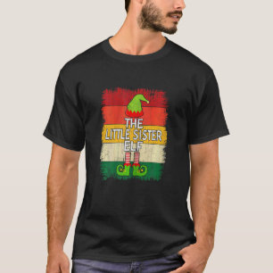 Camiseta El grupo de Navidad de la hermanita elfa coinciden
