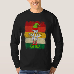 Camiseta El Grupo de Pareo de Elfos Baller Fiesta de Navida