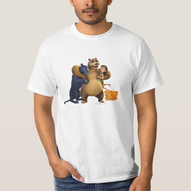 Camiseta El grupo del libro de la selva tiró 1 (Anverso)