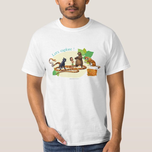 Camiseta El grupo del libro de la selva tiró 4 (Anverso)