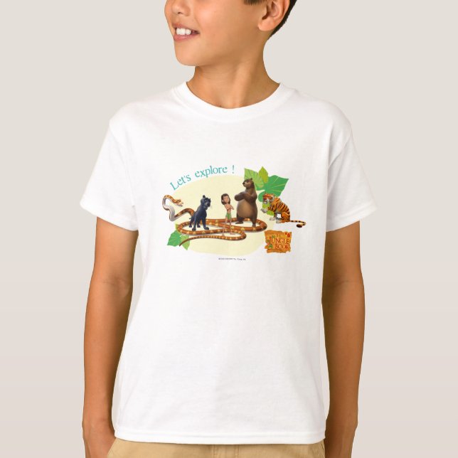 Camiseta El grupo del libro de la selva tiró 4 (Anverso)