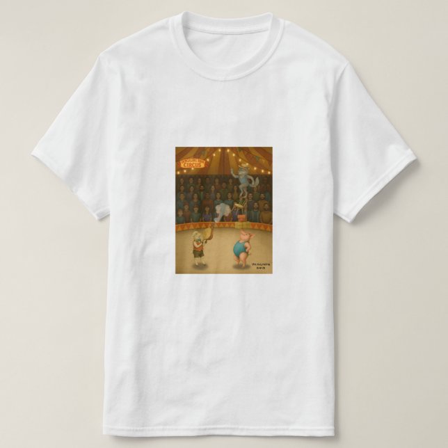 Camiseta El grupo equilibrista (Diseño del anverso)