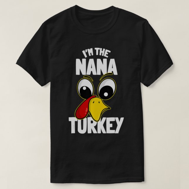 Camiseta El grupo familiar Nana Turkey coincidiendo con el  (Diseño del anverso)