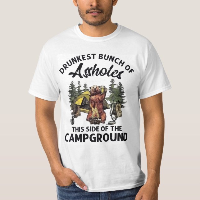 Camiseta El grupo más borracho de Asshols (Anverso)