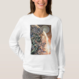 Camiseta El grupo y la luna más negros de la noche