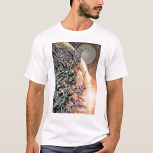 Camiseta El grupo y la luna más negros de la noche