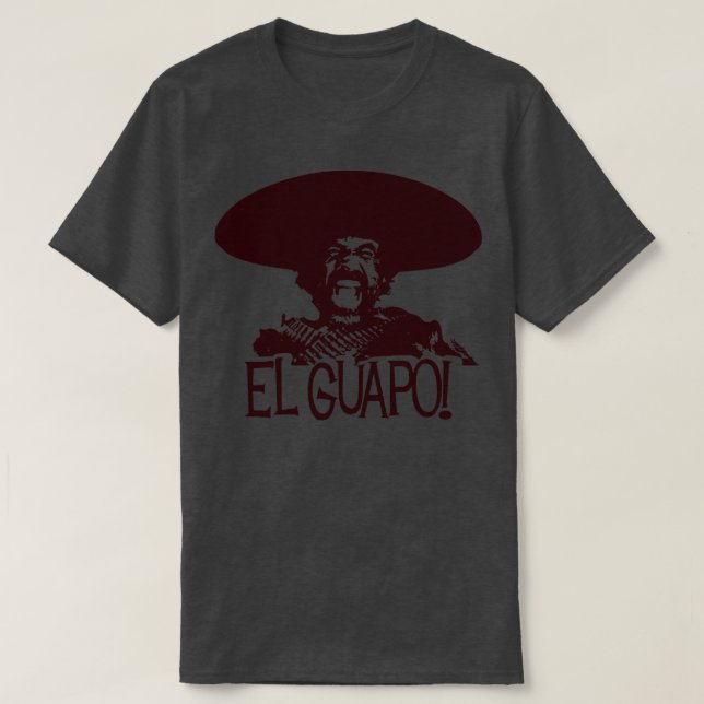 Camiseta El Guapo perturbado (Diseño del anverso)