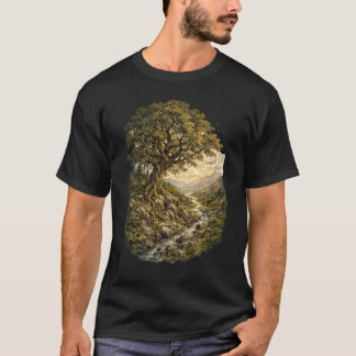 Camiseta El Guardián Antiguo – Naturaleza del Roble Antiguo