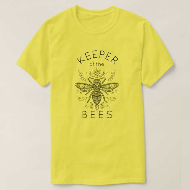 Camiseta El guardián de la abeja negra (Diseño del anverso)