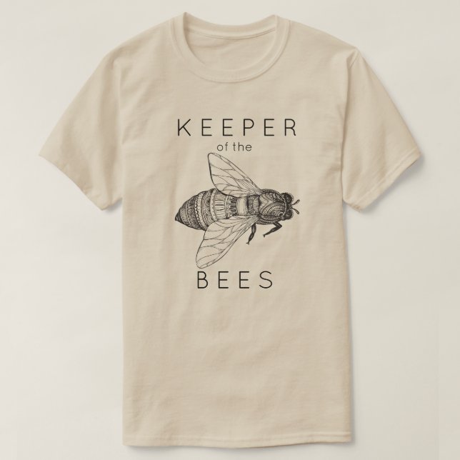 Camiseta El guardián de la abeja negra (Diseño del anverso)